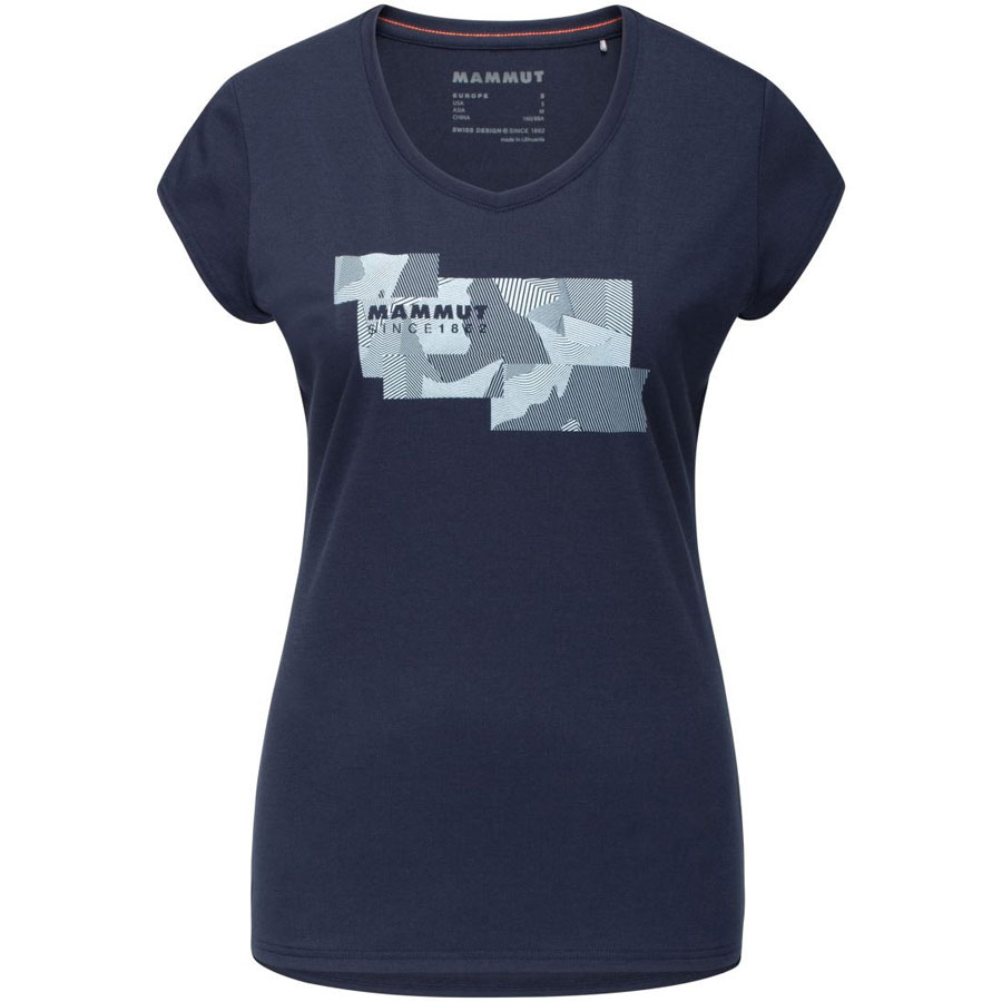 tričko MAMMUT Trovat T-Shirt Women marine (XS)